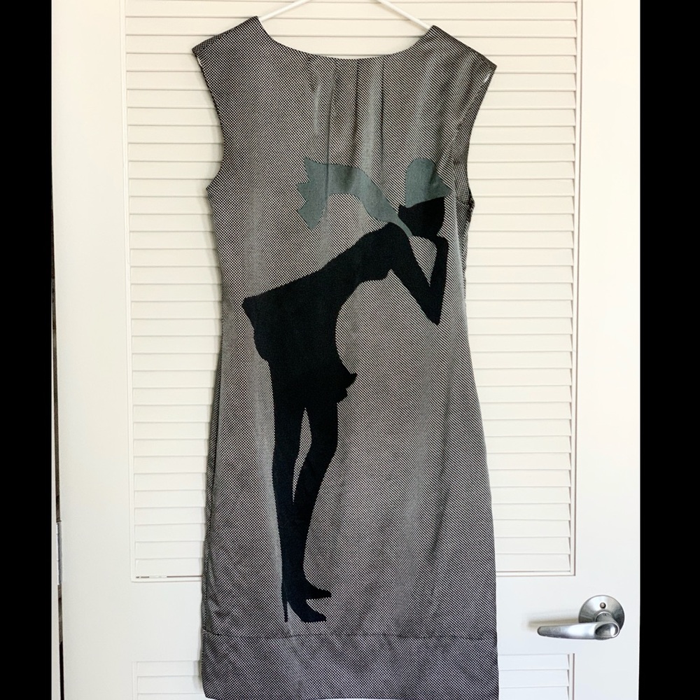 Zara French Girl Satiny Shift Dress